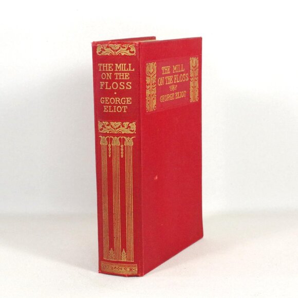 Red Antique Book, The Mill on the Floss by George Eliot, Ward Lock & Co Ltd., - Picture 1 of 6